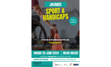 flyer de la journée sport et handicaps