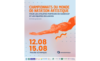 Affiche des Championnats du Monde de Natation Artistique